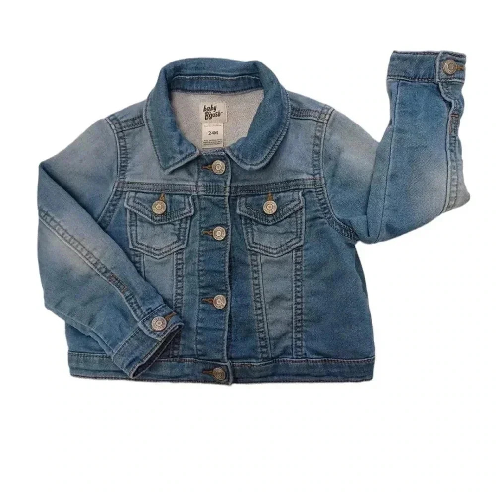 Baby B”gosh Denim Jean Jacket Size 24 Months